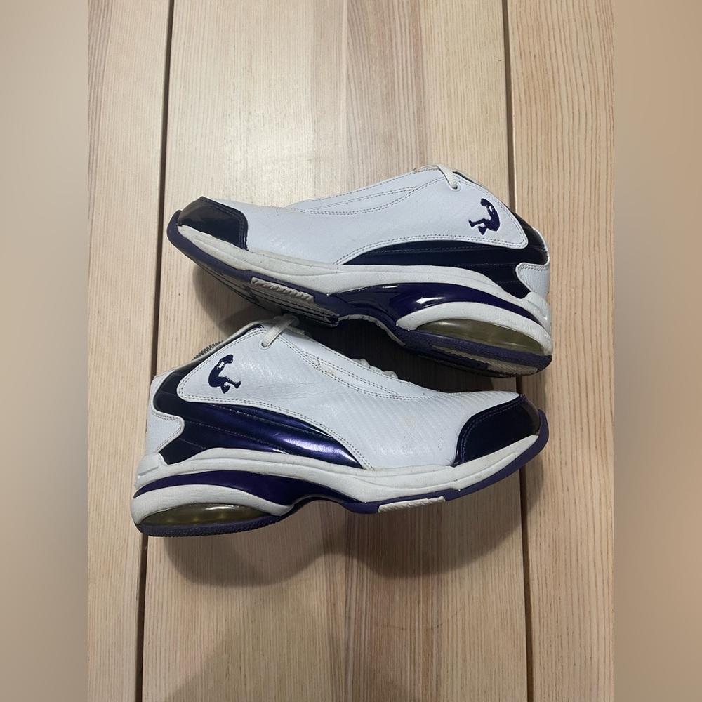 Vintage Shaq Dunkman Los Angeles Lakers Colorway‎ Size 9 READ